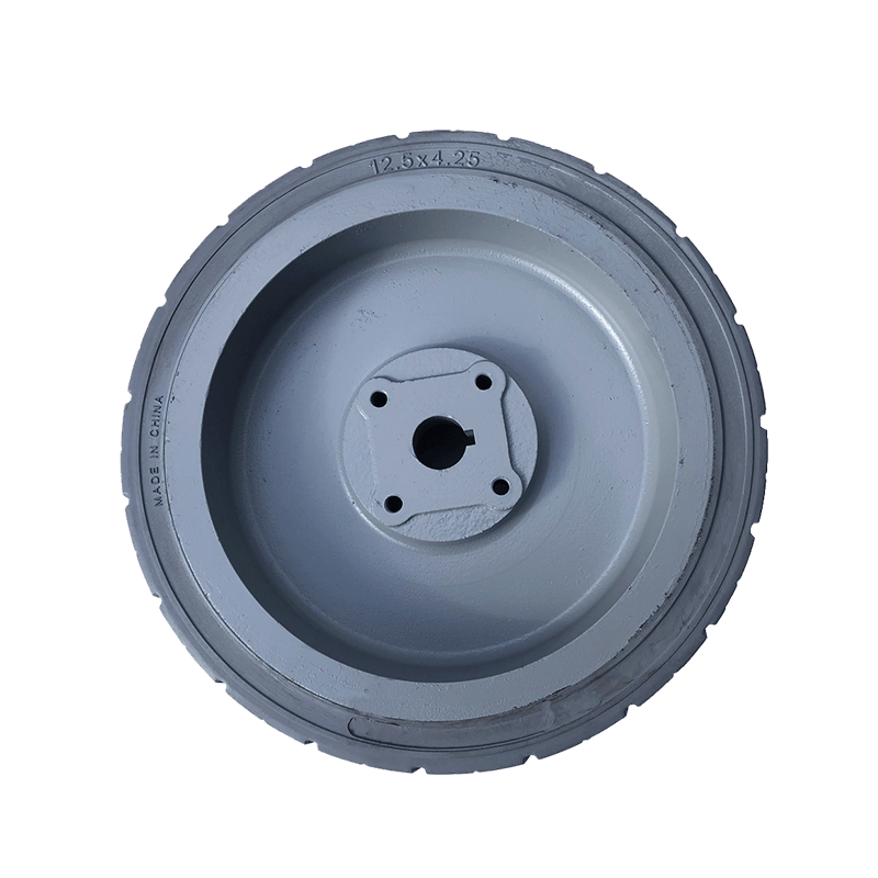 12.5x4.25 22kg Energy Saving Low Rolling Resistance Wheel For Skyjack Scissor Lift Machine