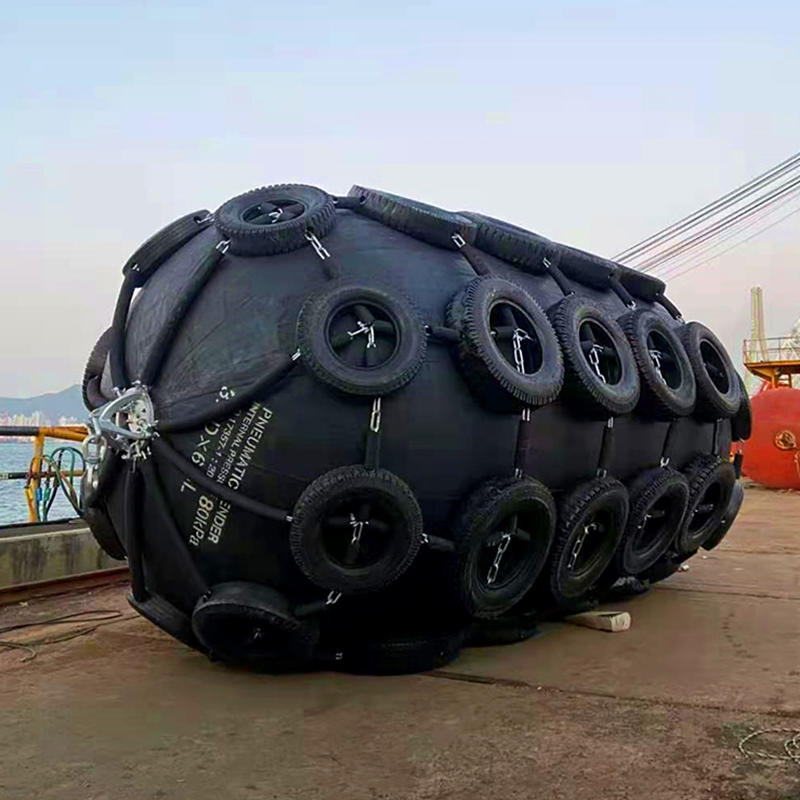 2000x3500mm Boat Protection Yokohama Type Ship Marine Inflatable Rubber Fender