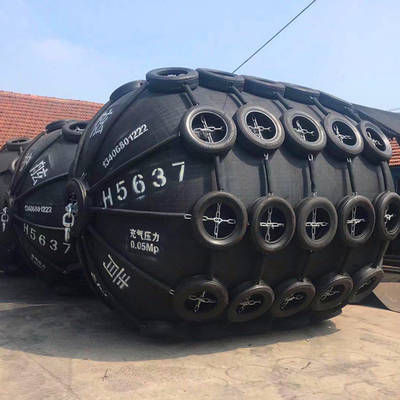3.3x6.5m Low Maintenance Cost Pneumatic Rubber Fender For STS 