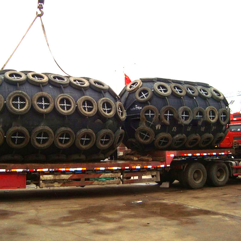 Dia1000x3000 Ship To Ship Lower Mooring Forces Launch Airbag Pneumatic Rubber Fender 